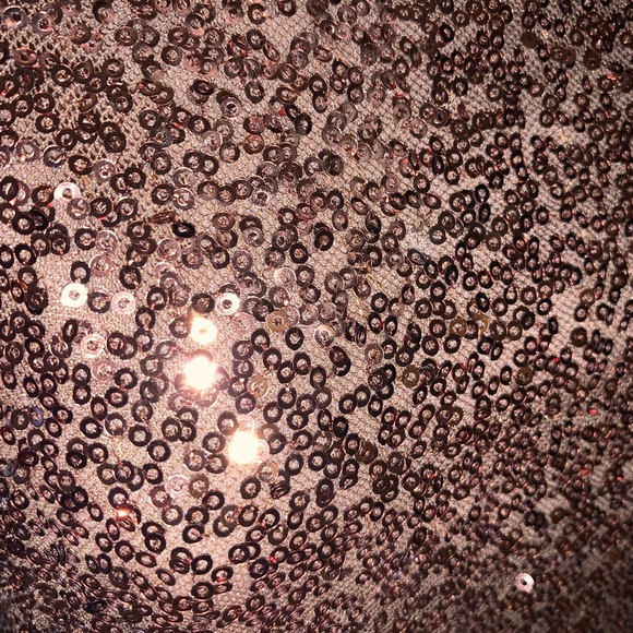 Bronze sequined dress by Ralph Lauren size 10 - Picture 3 of 6